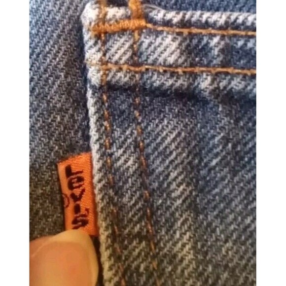 Vintage Levi Strauss Men's Jean's Size 36/32 Orange Tab Straight Legs Made In... - Picture 10 of 13